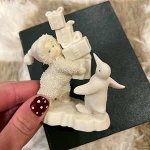 Department 56 Snowy Child and Penguin Figurine